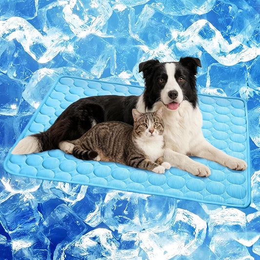 Arc-Chill Pet Cooling Mat for Dogs Cats, Washable Non-Slip Pad
